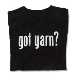 Got Yarn tee shirt