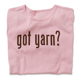 please wait loading Got Yarn -- pink tee