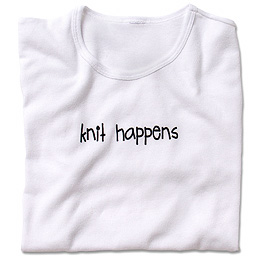 Knit Happens tee shirt