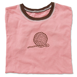 Yarnball tee shirt